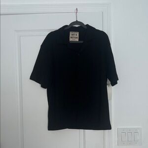 Men's Classic Black Casual Shirt